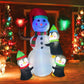 Lighted Christmas Inflatable Santa Claus Yard Decor