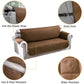 Reversible Chair  Slipcover with Furniture Protector and Shield Water-Resistant