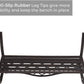 50" Outdoor Cast Iron 2-Person Metal Bench
