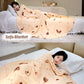 Burrito Tortilla Blankets  71 inches Soft and Fuzzy Throw Blanket