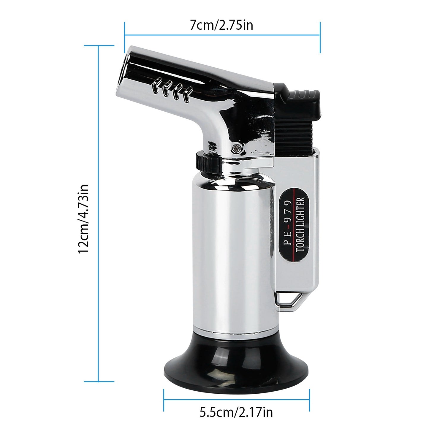 Culinary Butane Torch Lighter - Kitchen Cooking BBQ Torch  (Gas Not Included)