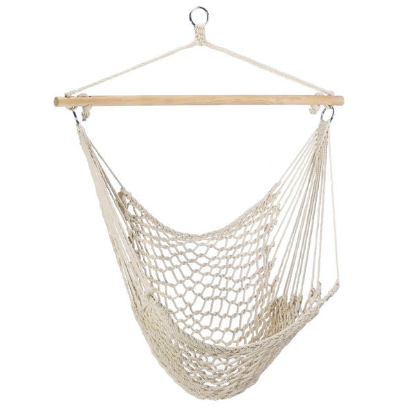 Hammock Chair Hanging Rope Seat Swing