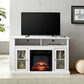 Modern Electric Fireplace TV Stand, Fit up to 55" Flat Screen TV