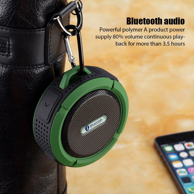 Portable Column Mini Bluetooth Speaker Waterproof Outdoor Shower Sound Box