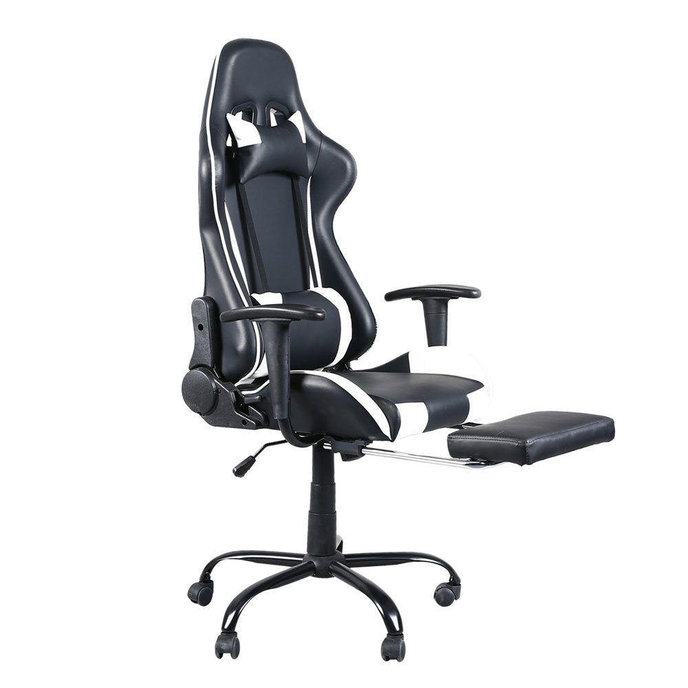 Gaming Chair with Footrest