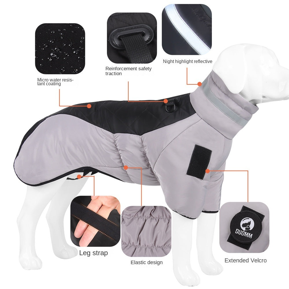 Thick & warm dog jacket