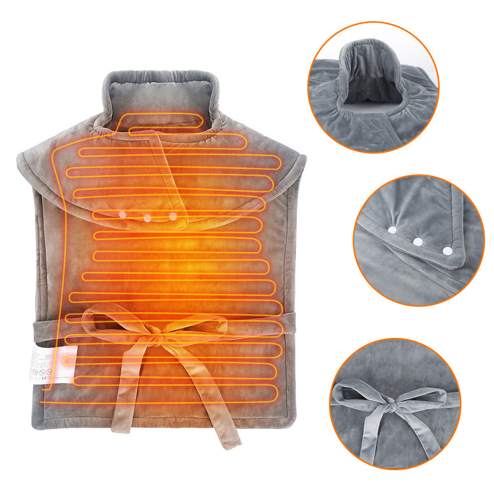 Electric Heated Shawl  with Remote