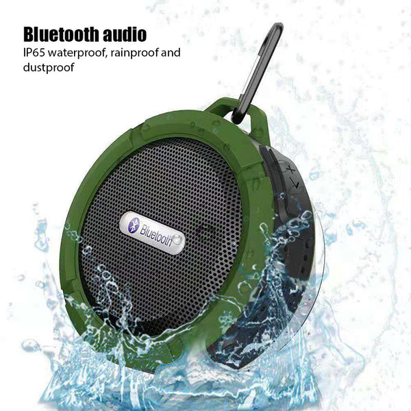 Portable Column Mini Bluetooth Speaker Waterproof Outdoor Shower Sound Box