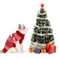 Dog Reindeer Holiday Pet Clothes Sweater for Dogs Puppy Kitten Cats