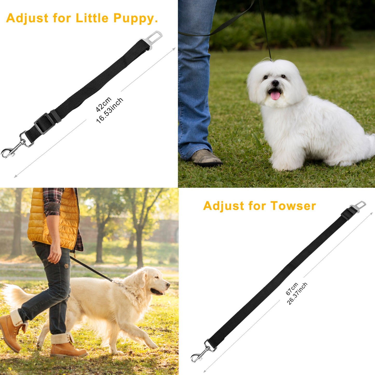 Adjustable Pet Dog Cat Safety Leads Harness