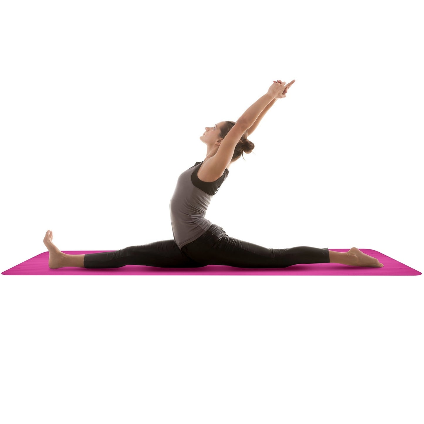 0.6-inch Thick Yoga Mat Anti-Tear High Density