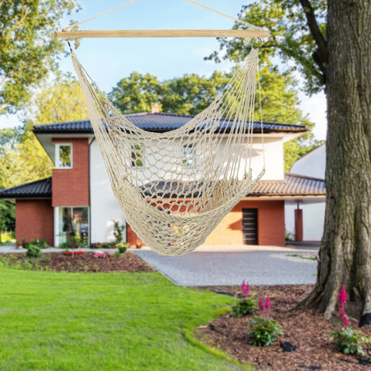 Hammock Chair Hanging Rope Seat Swing