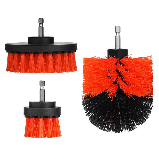 3Pcs/Set Drill Brush Power Scrubber Cleaning Brush